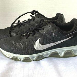 NIKE AIR MAX TAILWIND 7 Women US 11 Running Shoes 683635-001 Easy Run Black EUC